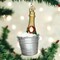 Old World Christmas 4.75 In Chilled Champagne Christmas Tree Ornament , Celebrate Ornament